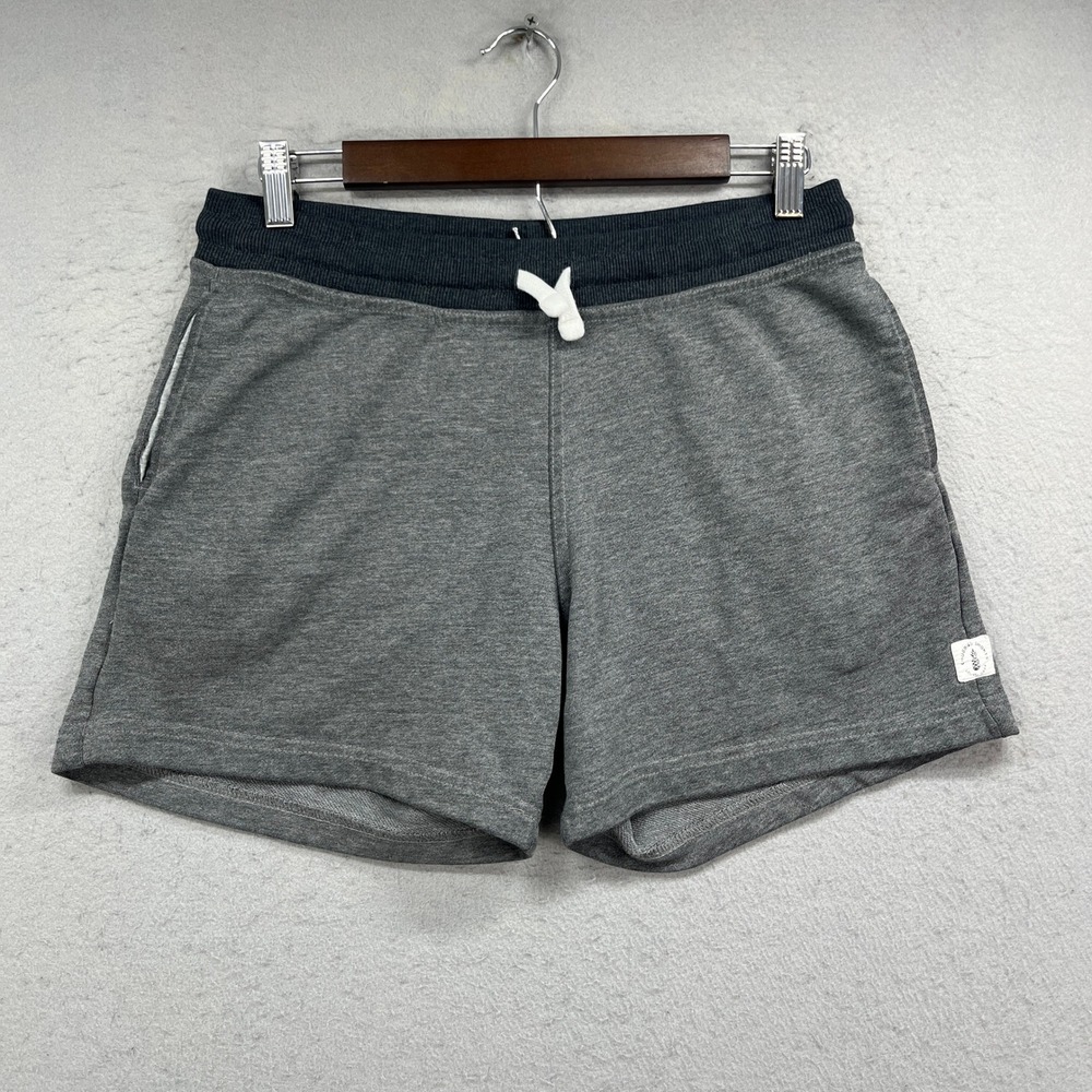 Chubbies Lounge Shorts Mens Small Gray Drawstring Sweats Gym Athleisure Summer